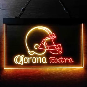 Cleveland Browns Corona Extra Neon-Like LED Sign