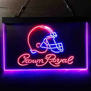 Cleveland Browns Crown Royal Neon-Like LED Sign