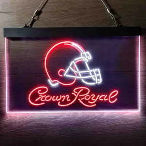 Cleveland Browns Crown Royal Neon-Like LED Sign