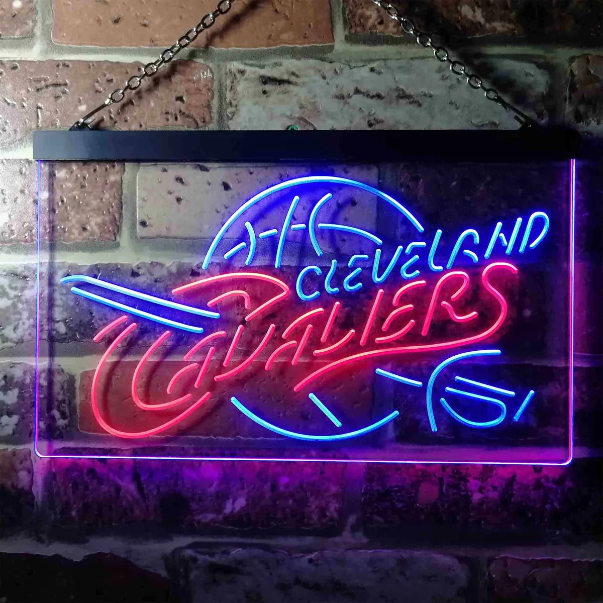 Cleveland Cavaliers Logo Neon-Like LED Sign - Legacy Edition