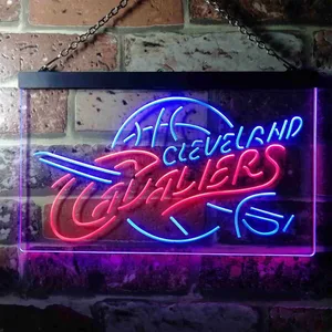 Cleveland Cavaliers Logo Neon-Like LED Sign - Legacy Edition