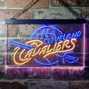 Cleveland Cavaliers Logo Neon-Like LED Sign - Legacy Edition