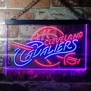 Cleveland Cavaliers Logo Neon-Like LED Sign - Legacy Edition