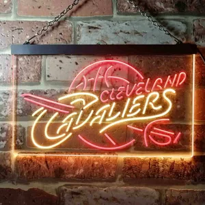 Cleveland Cavaliers Logo Neon-Like LED Sign - Legacy Edition