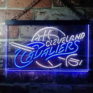 Cleveland Cavaliers Logo Neon-Like LED Sign - Legacy Edition