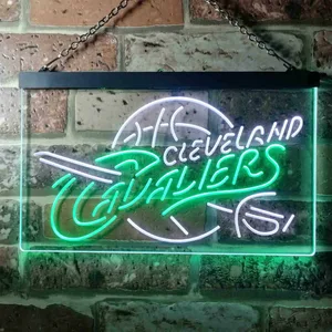 Cleveland Cavaliers Logo Neon-Like LED Sign - Legacy Edition