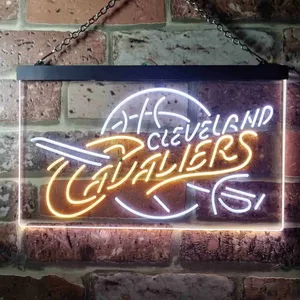 Cleveland Cavaliers Logo Neon-Like LED Sign - Legacy Edition