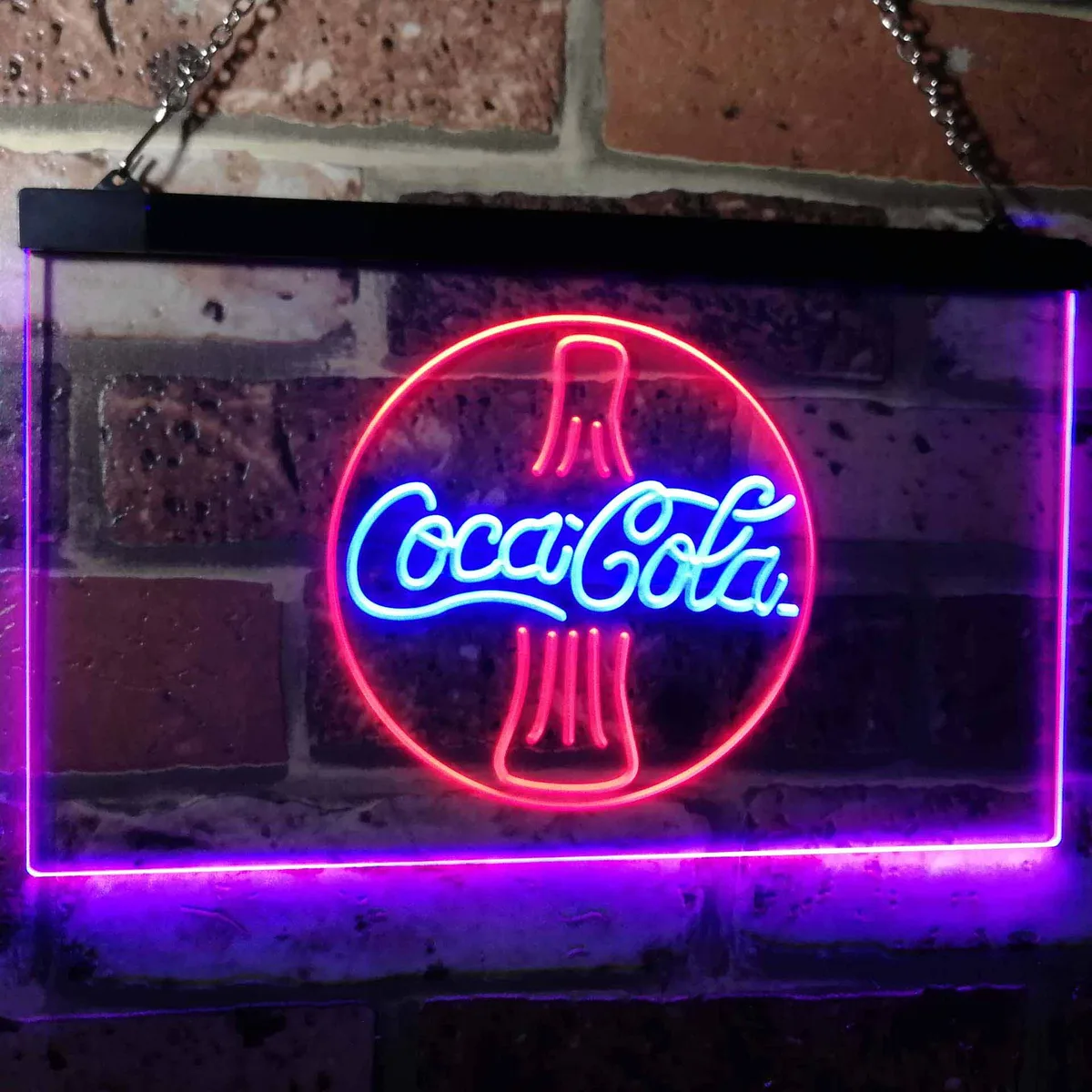 Coca-Cola Bottle 2 Neon-Like LED Sign