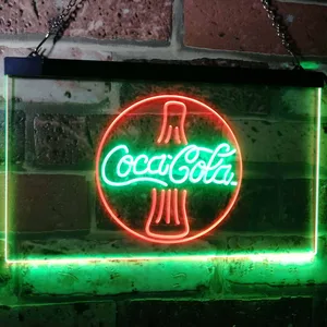 Coca-Cola Bottle 2 Neon-Like LED Sign