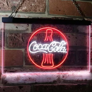Coca-Cola Bottle 2 Neon-Like LED Sign