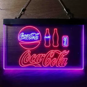 Coca-Cola Bottle Can Neon-Like LED Sign
