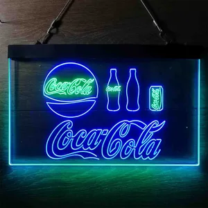 Coca-Cola Bottle Can Neon-Like LED Sign