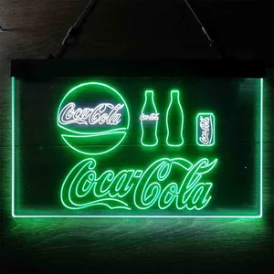 Coca-Cola Bottle Can Neon-Like LED Sign