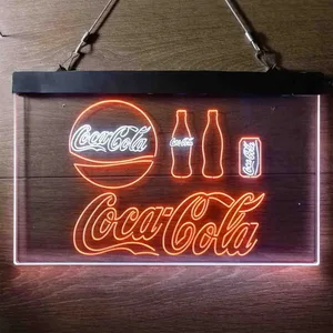 Coca-Cola Bottle Can Neon-Like LED Sign