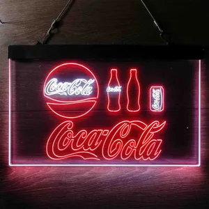 Coca-Cola Bottle Can Neon-Like LED Sign