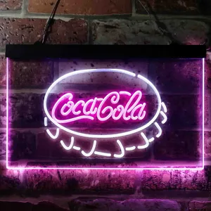 Coca-Cola Bottle cap Neon-Like LED Sign