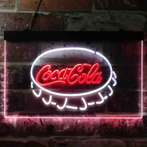 Coca-Cola Bottle cap Neon-Like LED Sign
