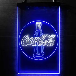 Coca-Cola Bottle Close Neon-Like LED Sign