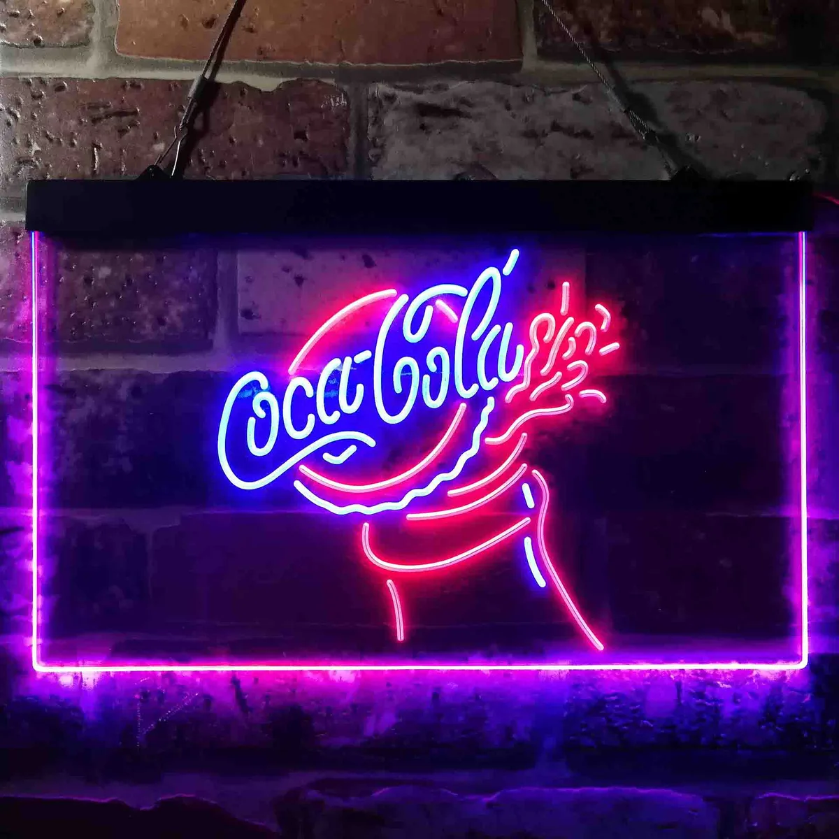 Coca-Cola Bottle Open Neon-Like LED Sign