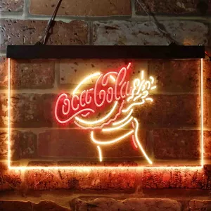 Coca-Cola Bottle Open Neon-Like LED Sign