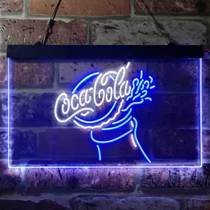 Coca-Cola Bottle Open Neon-Like LED Sign