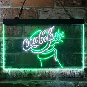 Coca-Cola Bottle Open Neon-Like LED Sign