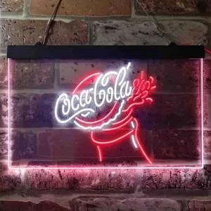 Coca-Cola Bottle Open Neon-Like LED Sign