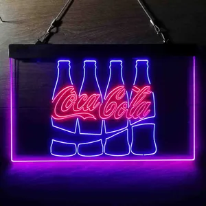 Coca-Cola Bottles Neon-Like LED Sign