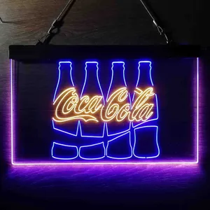 Coca-Cola Bottles Neon-Like LED Sign