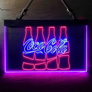 Coca-Cola Bottles Neon-Like LED Sign