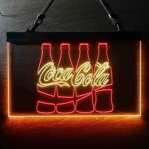 Coca-Cola Bottles Neon-Like LED Sign