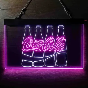 Coca-Cola Bottles Neon-Like LED Sign