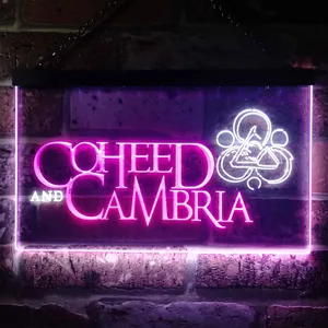 Coheed And Cambria Logo 1 Neon-Like LED Sign