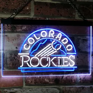 Colorado Rockies  Logo 1 Neon-Like LED Sign