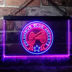 Columbus Blue Jackets Alternate Neon-Like LED Sign
