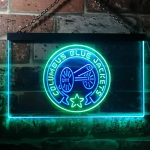 Columbus Blue Jackets Alternate Neon-Like LED Sign