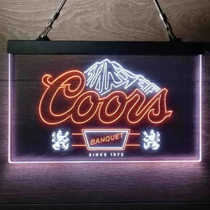 Coors Banquet Neon-Like LED Sign