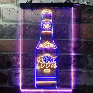 Coors Bottle Neon-Like LED Sign