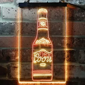 Coors Bottle Neon-Like LED Sign