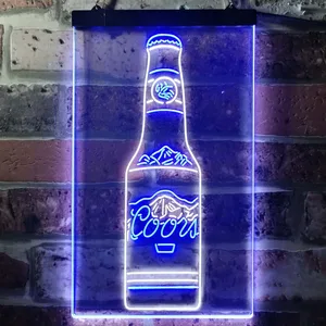 Coors Bottle Neon-Like LED Sign