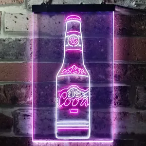Coors Bottle Neon-Like LED Sign
