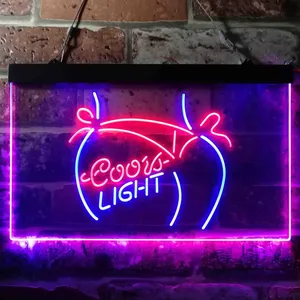 Coors Light - Bikini Girl Neon-Like LED Sign