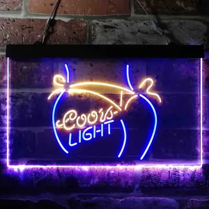 Coors Light - Bikini Girl Neon-Like LED Sign