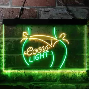 Coors Light - Bikini Girl Neon-Like LED Sign