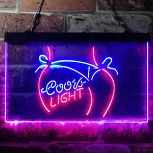Coors Light - Bikini Girl Neon-Like LED Sign
