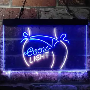 Coors Light - Bikini Girl Neon-Like LED Sign