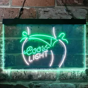 Coors Light - Bikini Girl Neon-Like LED Sign