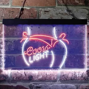 Coors Light - Bikini Girl Neon-Like LED Sign