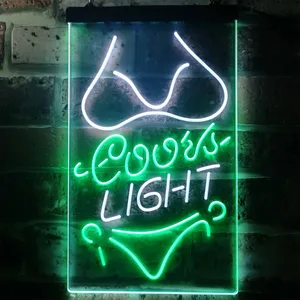 Coors Light Bikini Neon-Like LED Sign