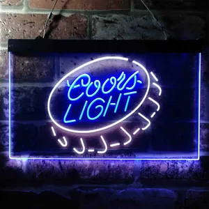 Coors Light Bottlecap Neon-Like LED Sign